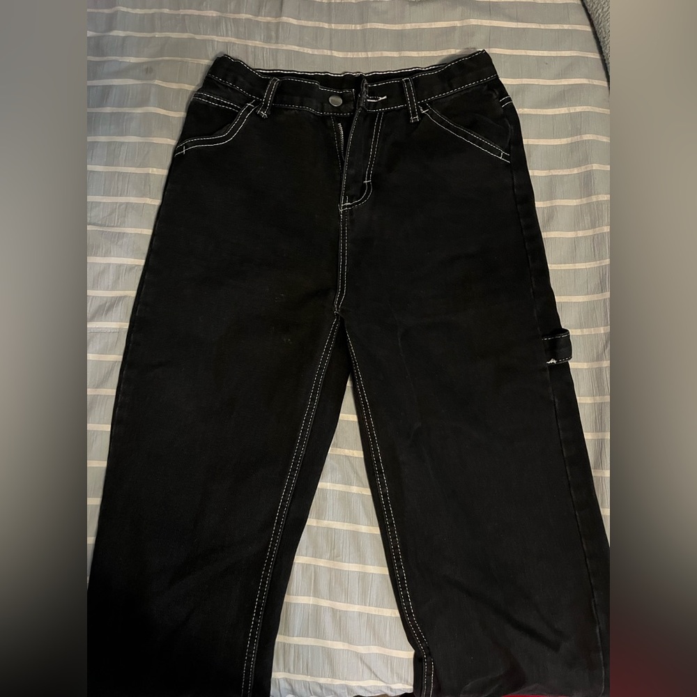 Yesstyle black wide leg pants